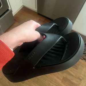 Crocs Platform Getaway Sandals 8